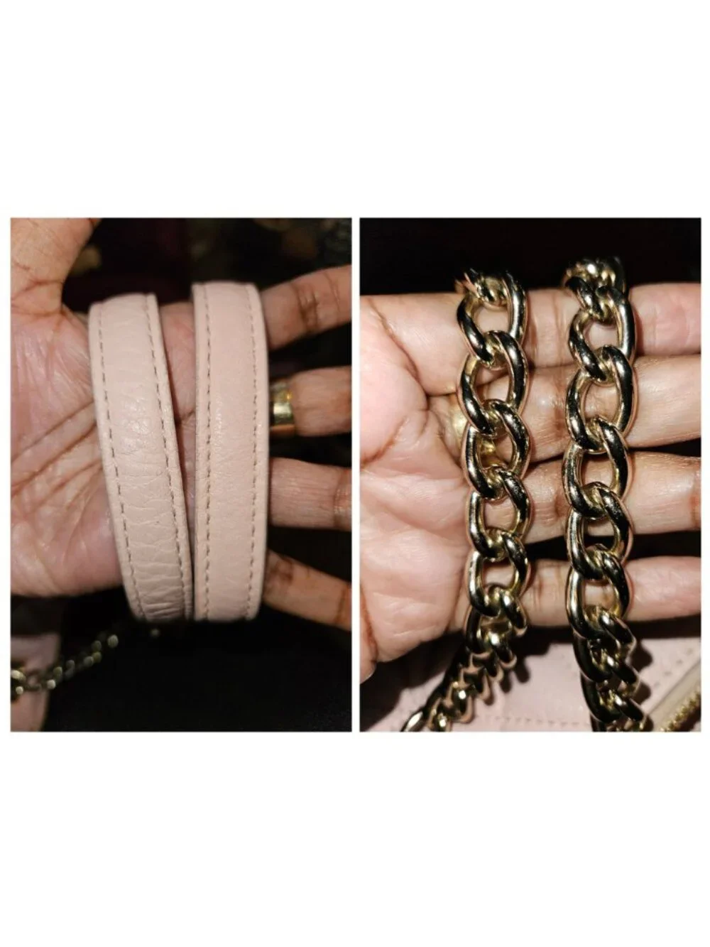 Kate Spade Leather Pink Quilted Classic Feminine Quiet Luxury Shoulder Chain Bag